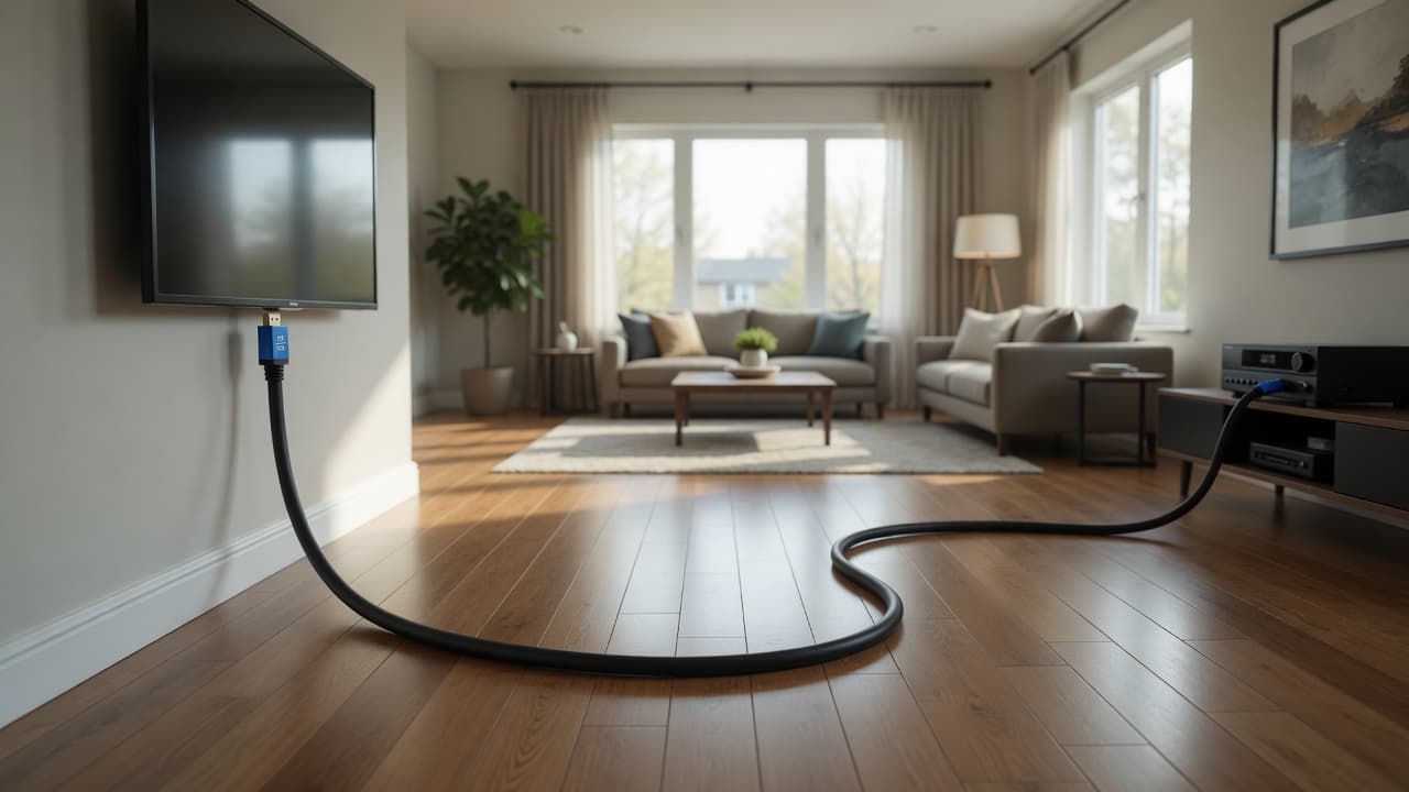 MTS-HDMI4K1000 — 10 m HDMI 4K en living / cine en casa
