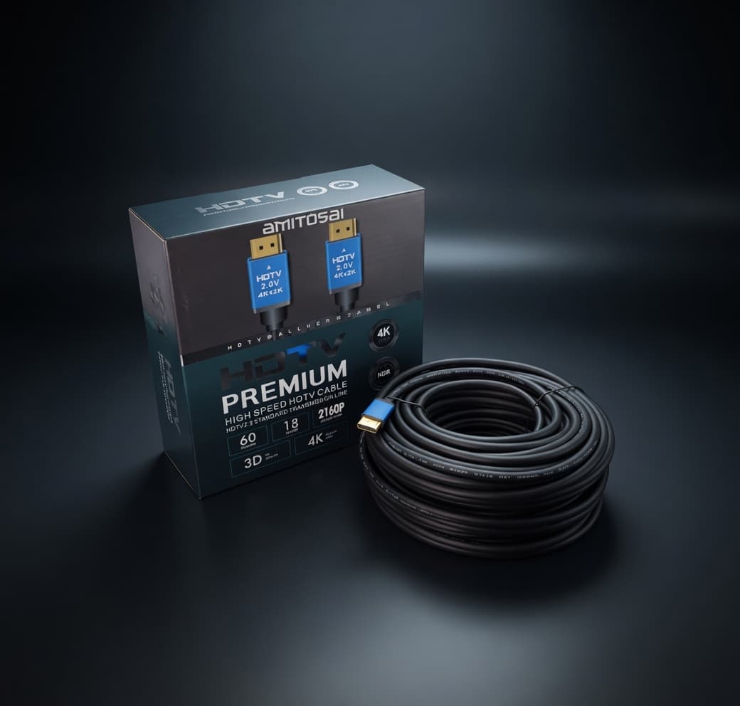 MTS-HDMI4K2000 — cable HDMI premium AMITOSAI 20 m