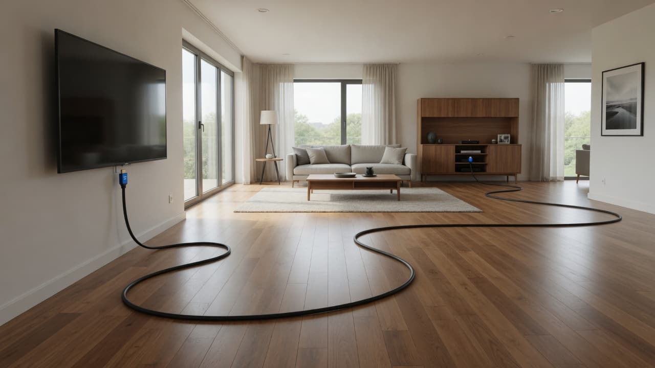 MTS-HDMI4K2500 — instalación 4K en living / home theater