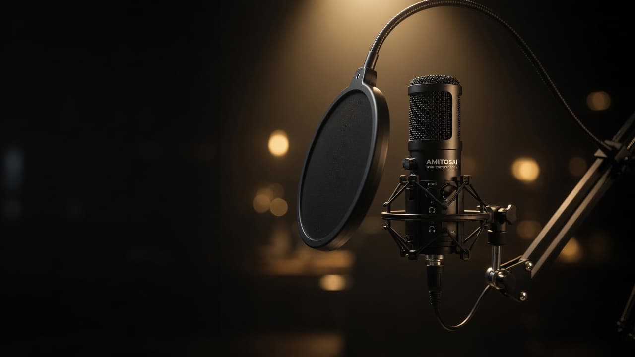 MTS-KINGVOICE — micrófono condensador listo para la próxima grabación