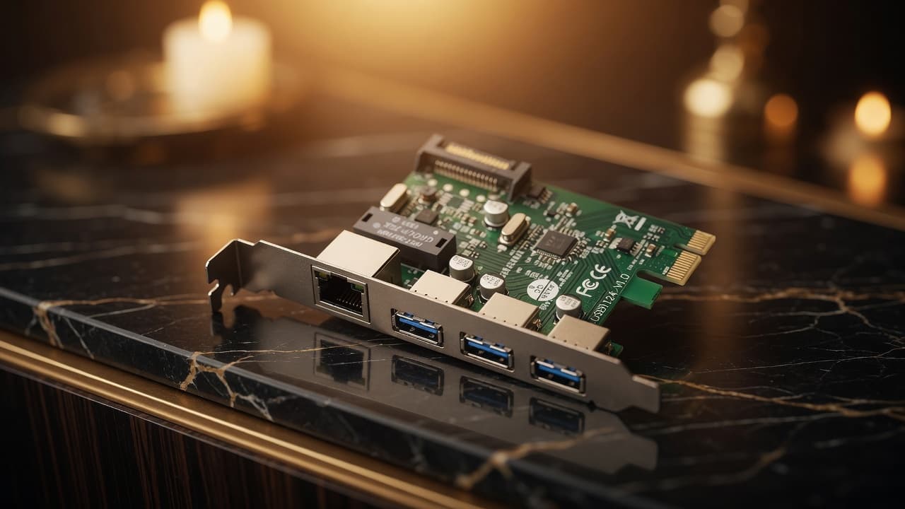 MTS-PCIE3USB3LAN — escena premium