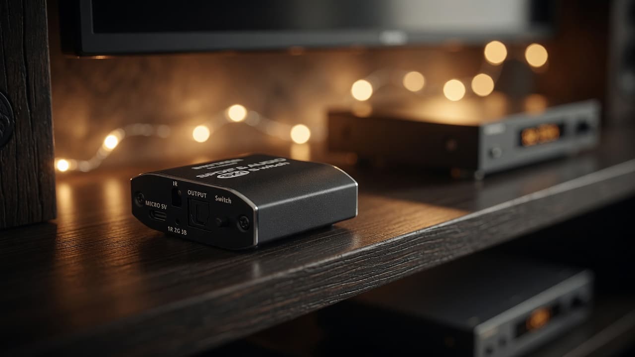 MTS-SWSPDIF — tres fuentes, un solo Toslink