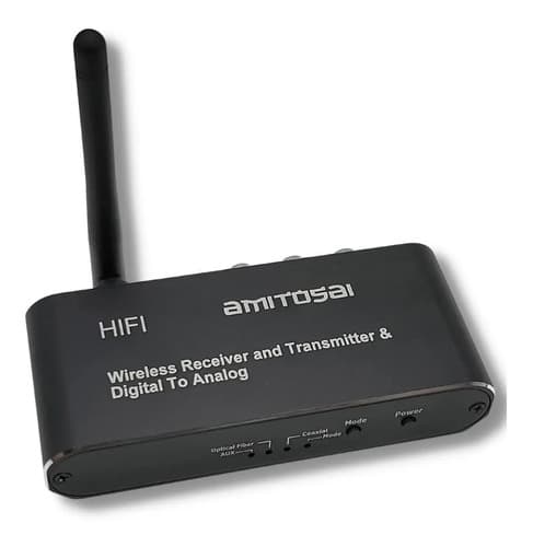 MTS-BTDAC — conversor HIFI Bluetooth AMITOSAI con antena (producto solo)