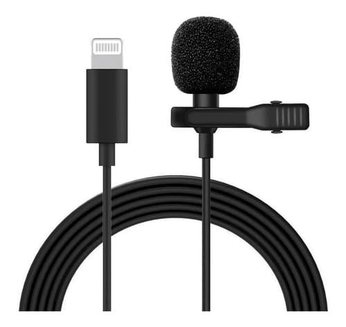 MTS-LAVALIER-L — micrófono lavalier corbatero con conector Lightning (producto solo)