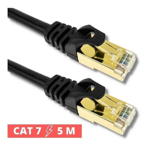 MTS-PATCH7500 — cable de red Cat 7 AMITOSAI 5 m, conectores RJ45 dorados producto solo