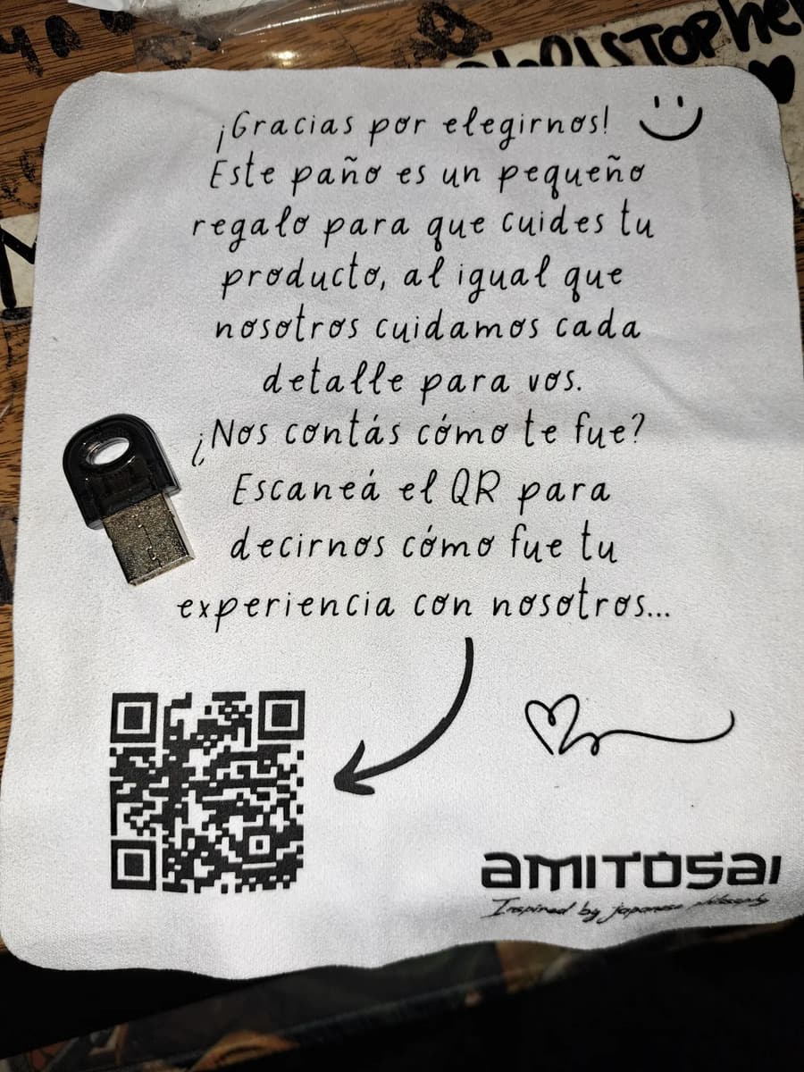 Foto de un comprador de este producto