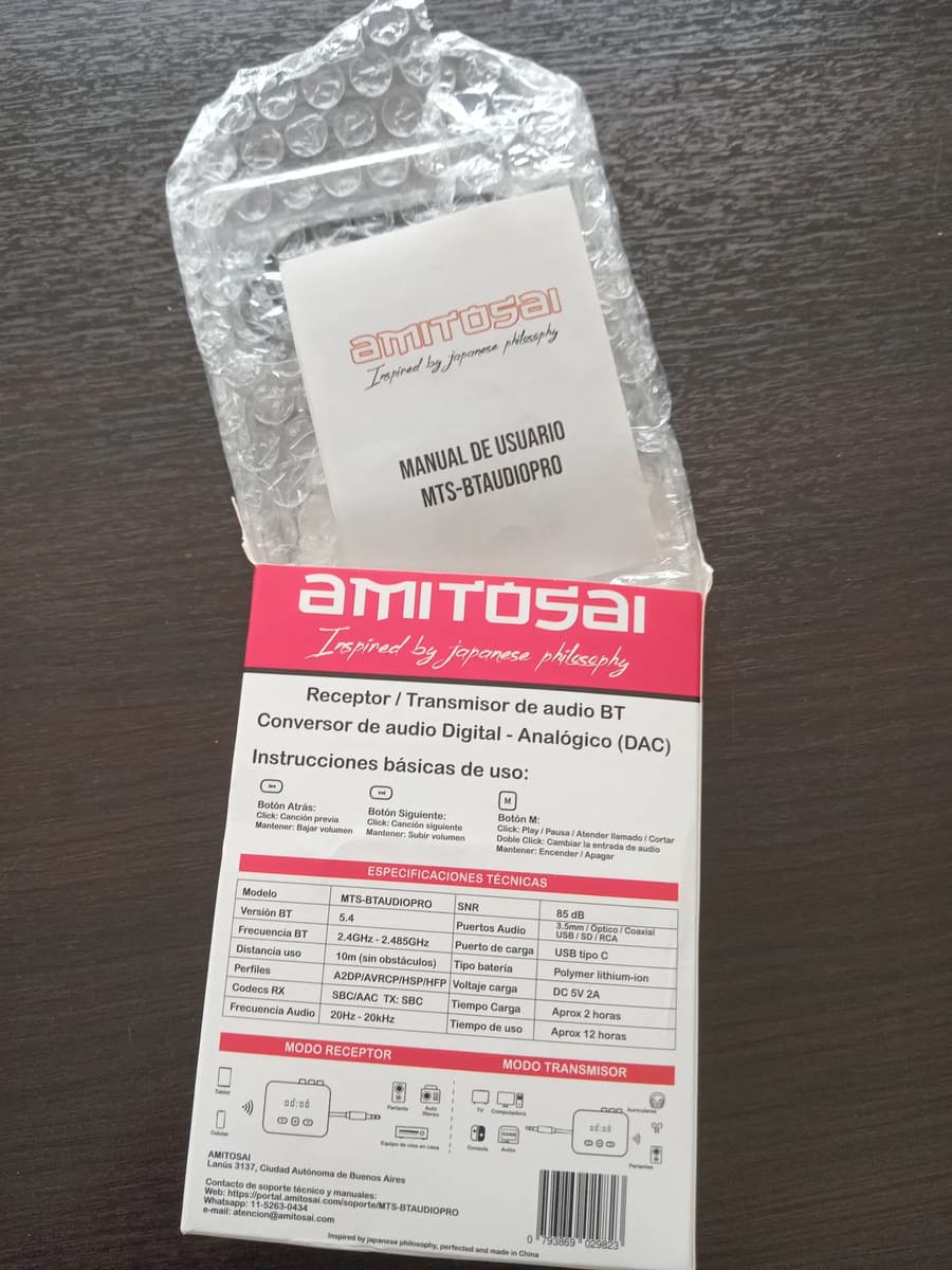 Foto de un comprador de este producto