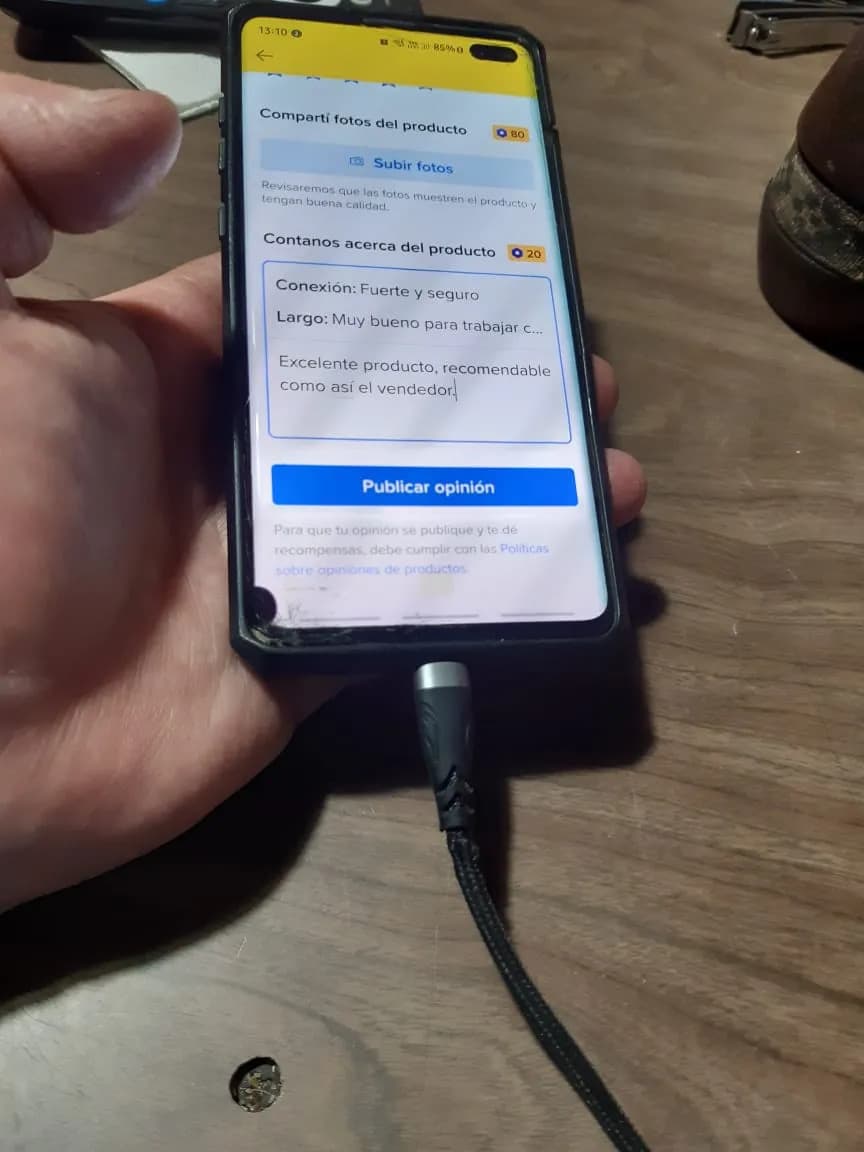 Foto de un comprador de este producto
