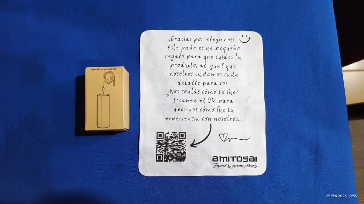 Foto de un comprador de este producto