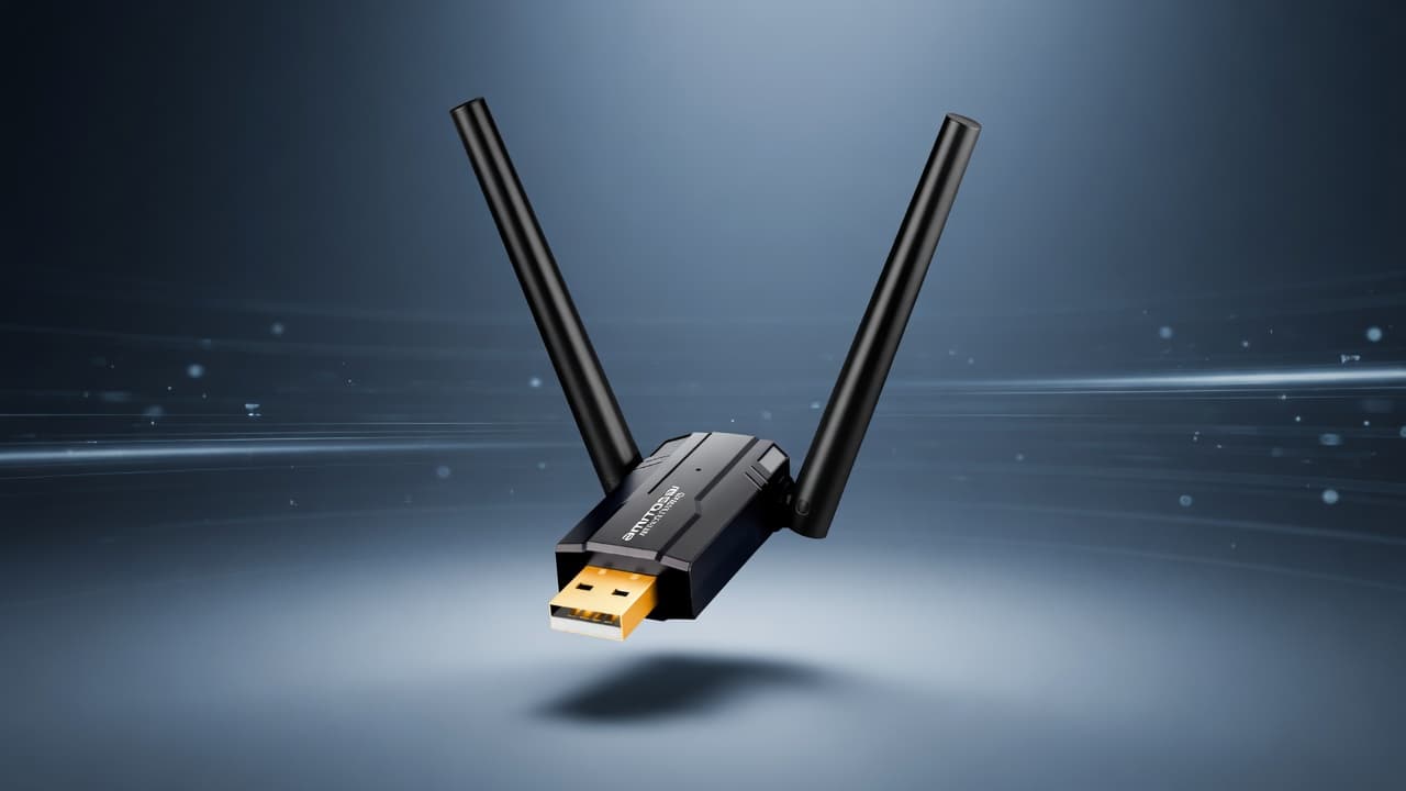 MTS-BT54PRO — adaptador USB con antenas externas AMITOSAI