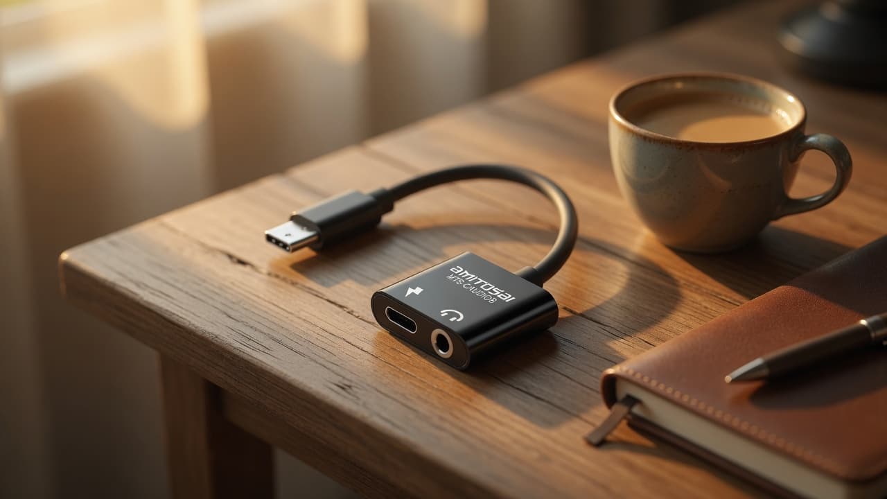 MTS-CAUDIOB — adaptador negro listo para el día a día
