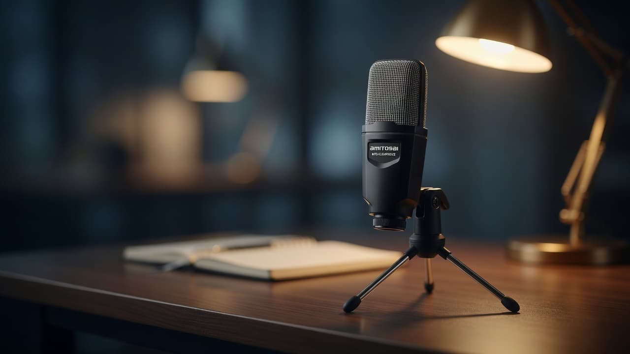 MTS-CLEARVOICE — voz clara en escritorio de podcast o locución