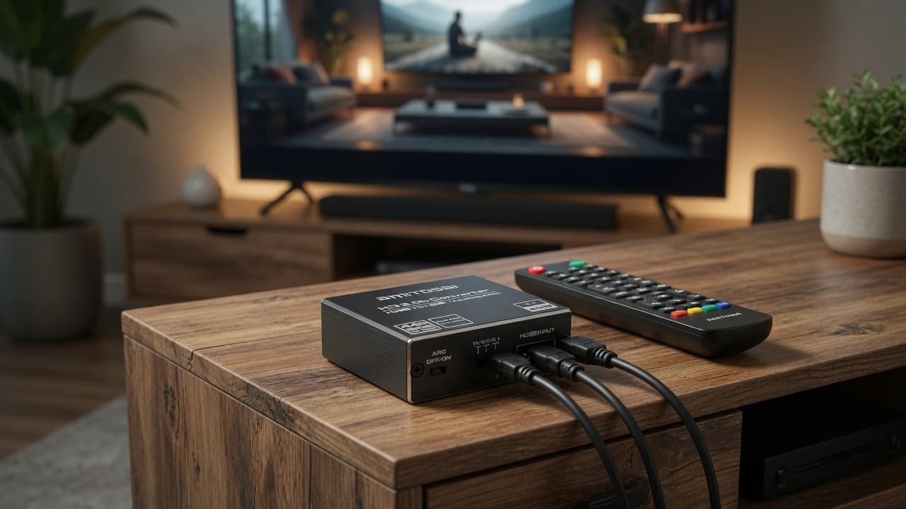 MTS-HDAUDIOXT — audio de la TV a la barra