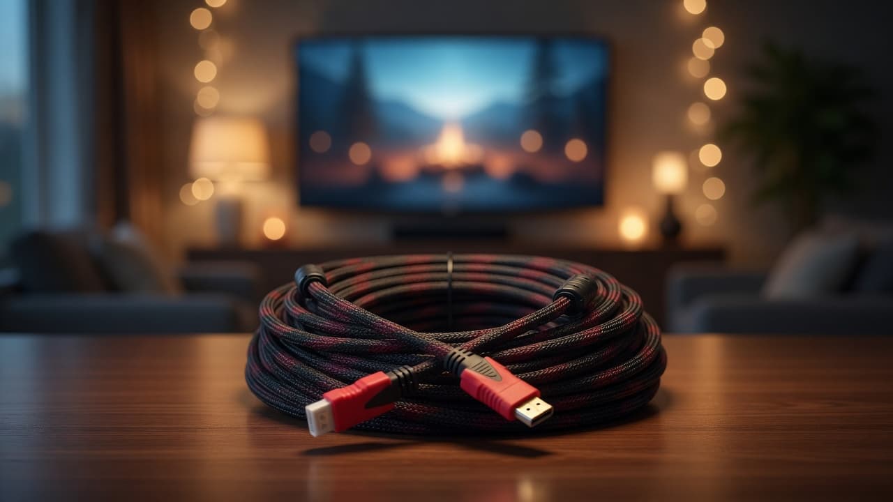 MTS-HDMI1420 — home cinema con cable HDMI mallado AMITOSAI