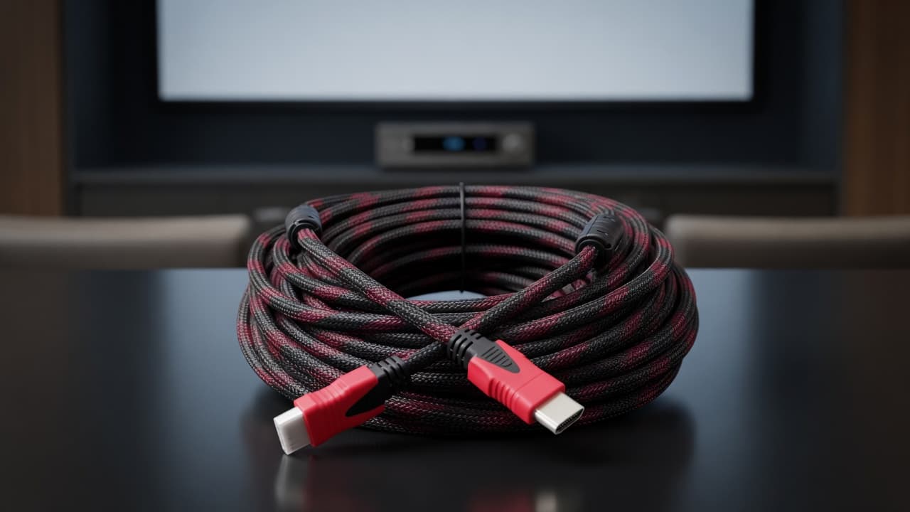 MTS-HDMI1420 — 20 m HDMI 1.4 mallado para TV / proyector lejanos