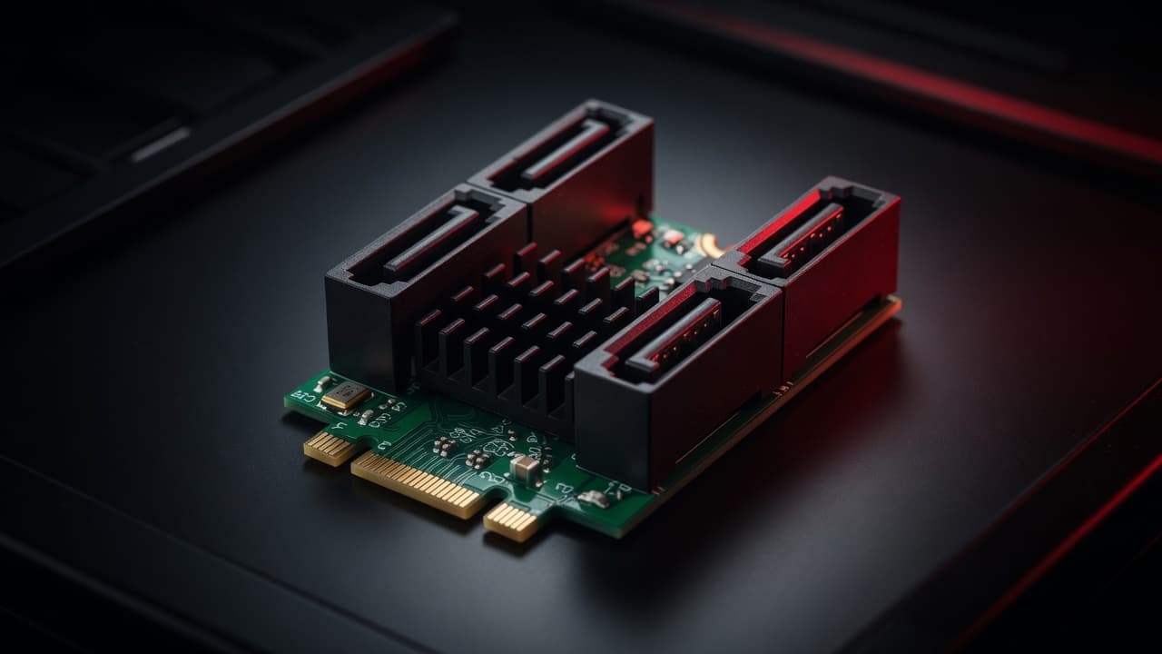 MTS-M2BM4SATA — RAID y cuatro SATA desde M.2