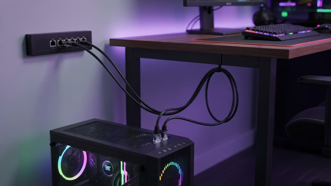 MTS-PATCH6500 — conexión cableada estable equipo gaming / oficina