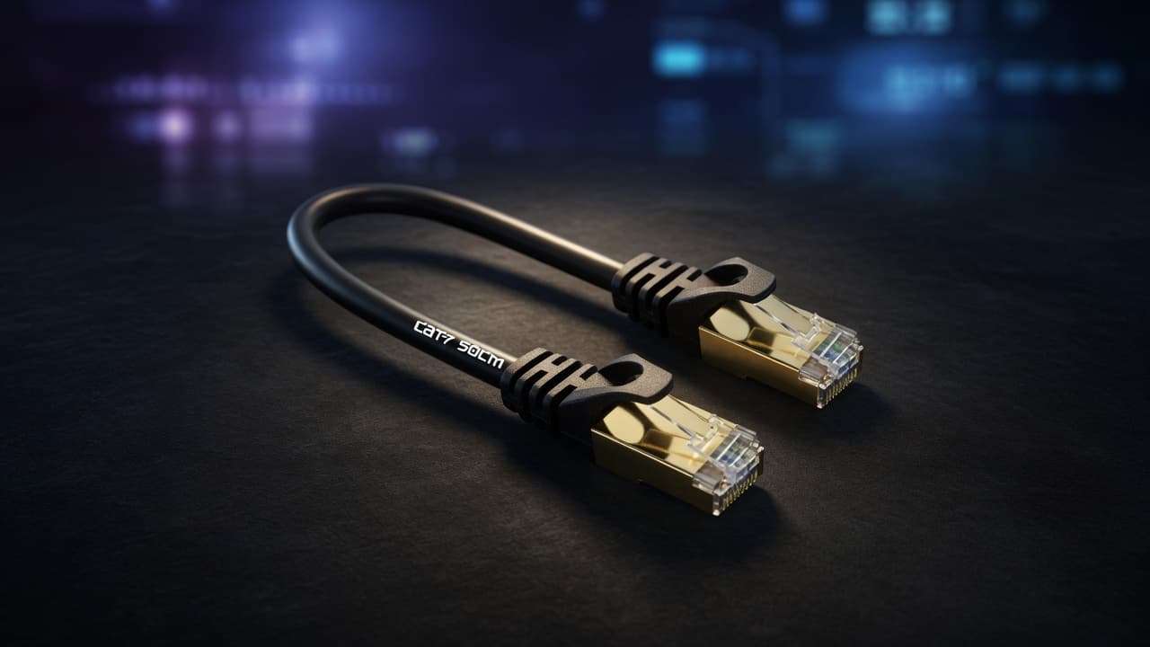MTS-PATCH750 — cable Cat 7 AMITOSAI 0,5 m premium