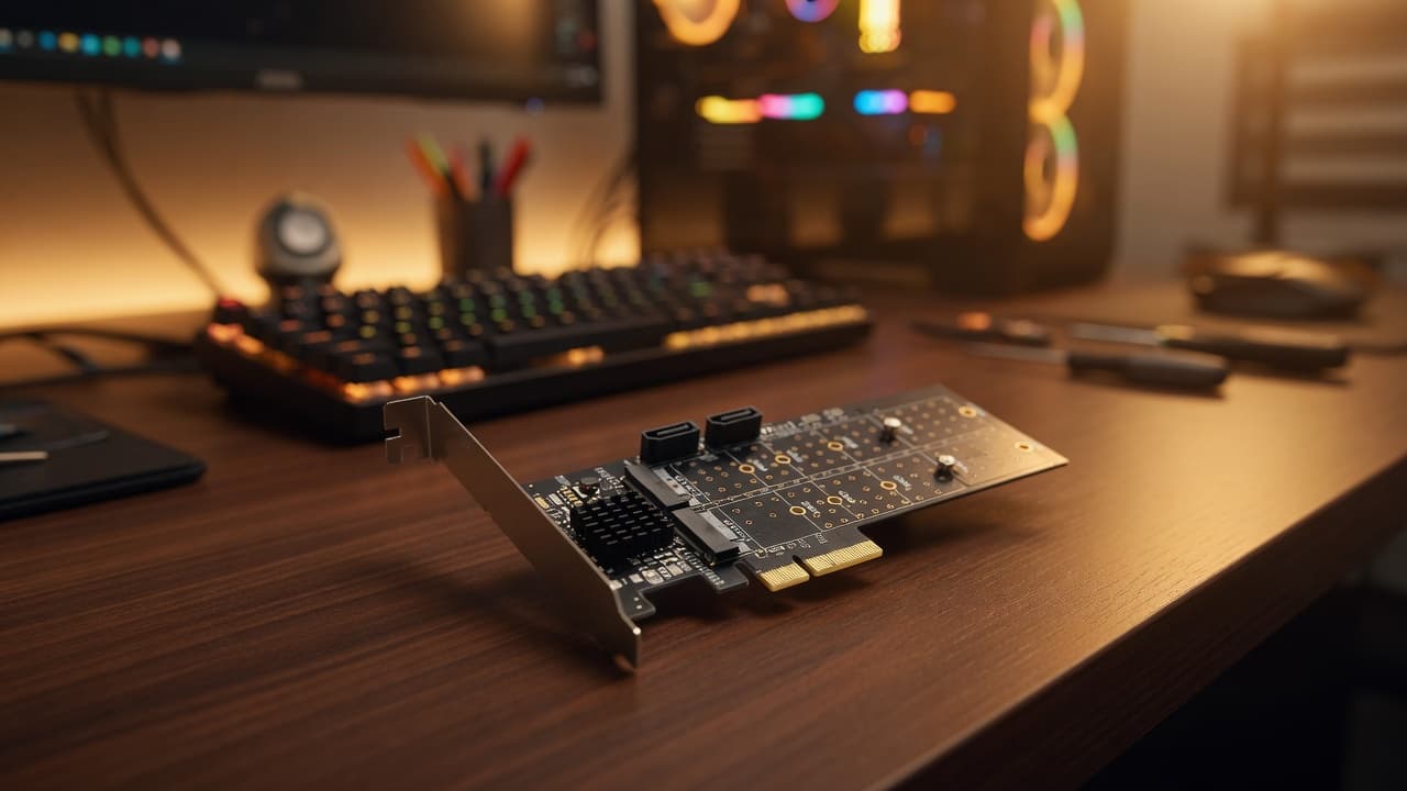 MTS-PCIE2S2M2RAID — SSD M.2 y HDD en el mismo controlador