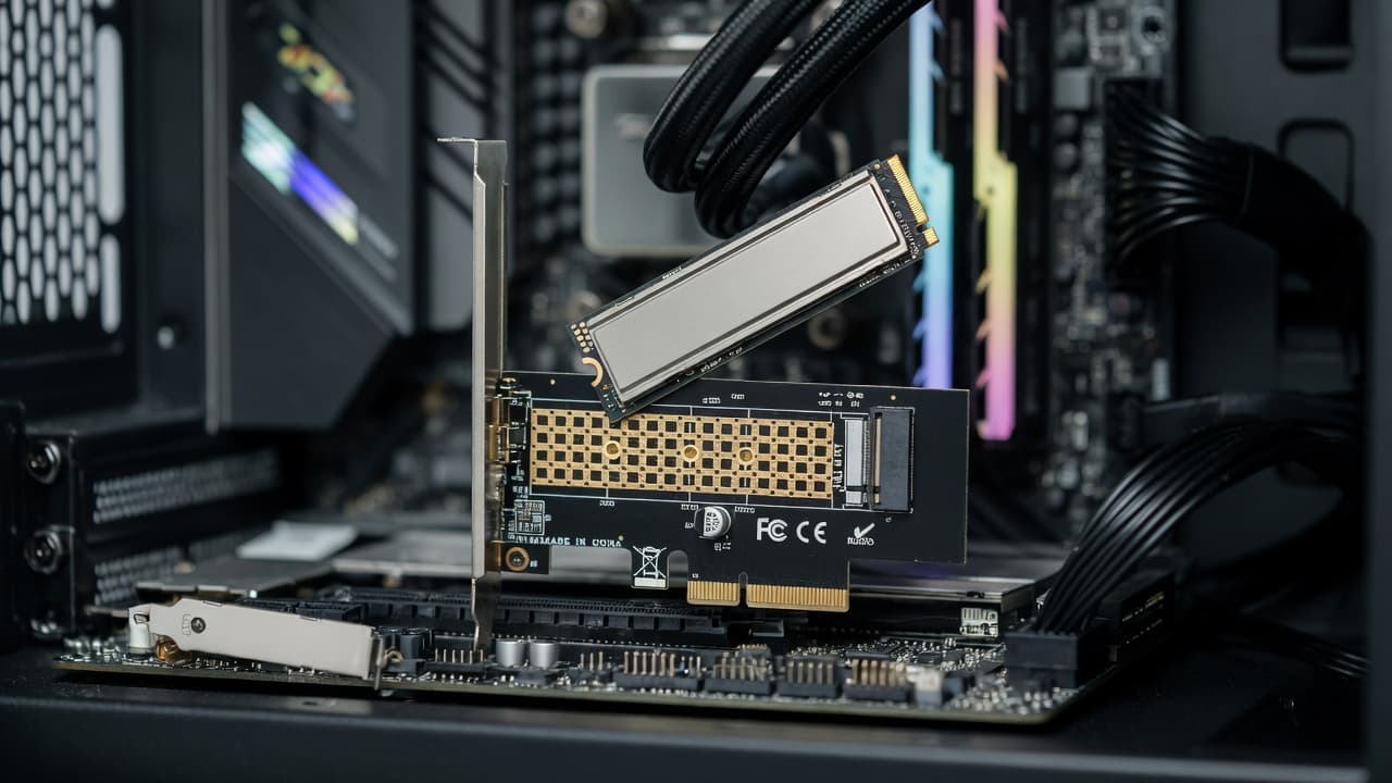 MTS-PCIE4NVME — NVMe en slot PCIe x4