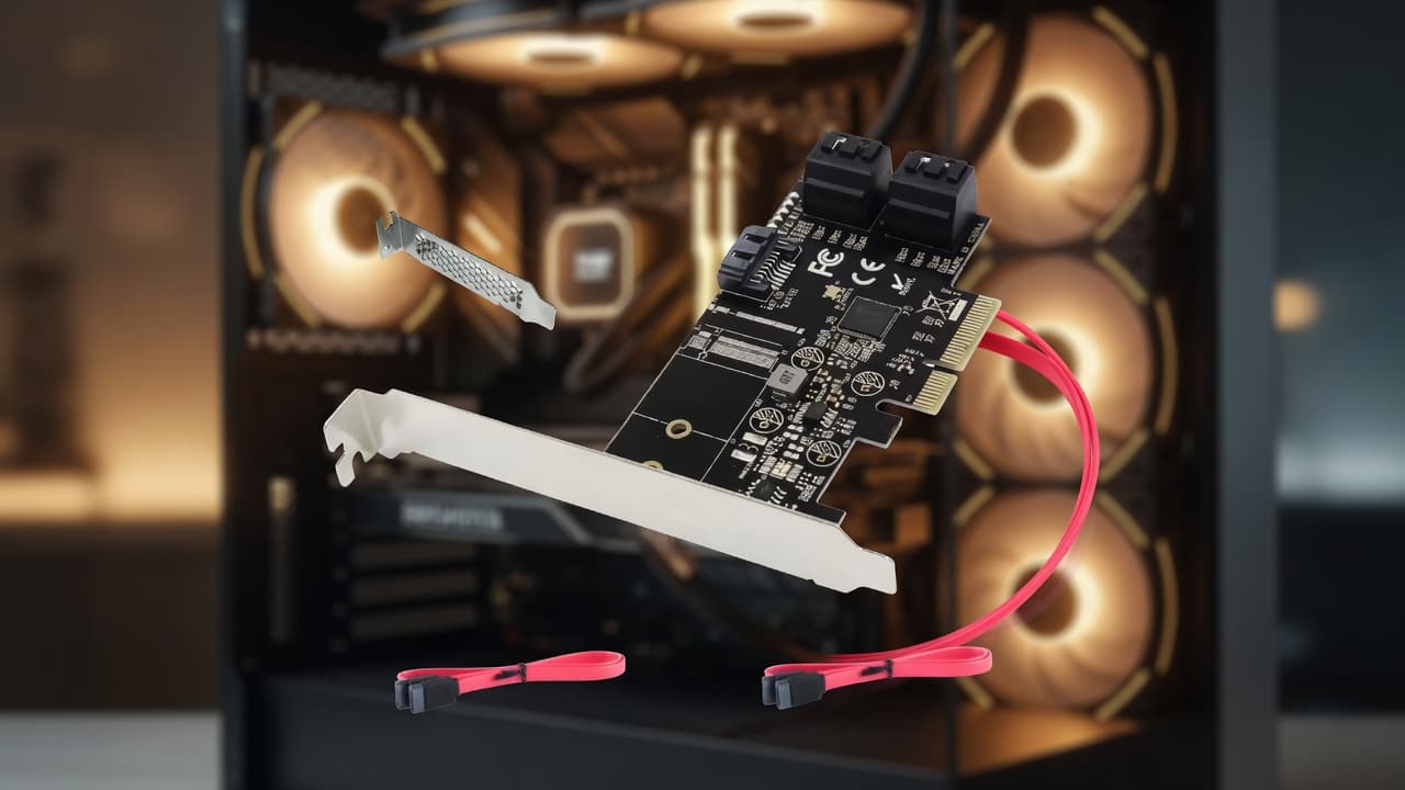 MTS-PCIE5SATA585 — Ni te quedás corto en 4 ni te pasás a 8