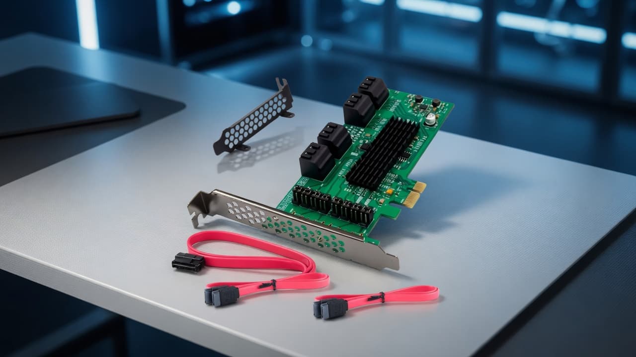 MTS-PCIE8SATA9215M — Ocho bahías, revisión M con stock real