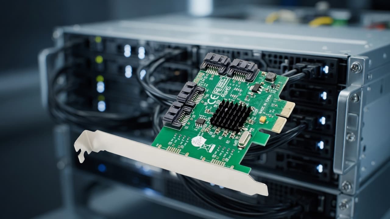 MTS-PCIESATA4RAID — Cuatro discos con RAID Marvell de hardware