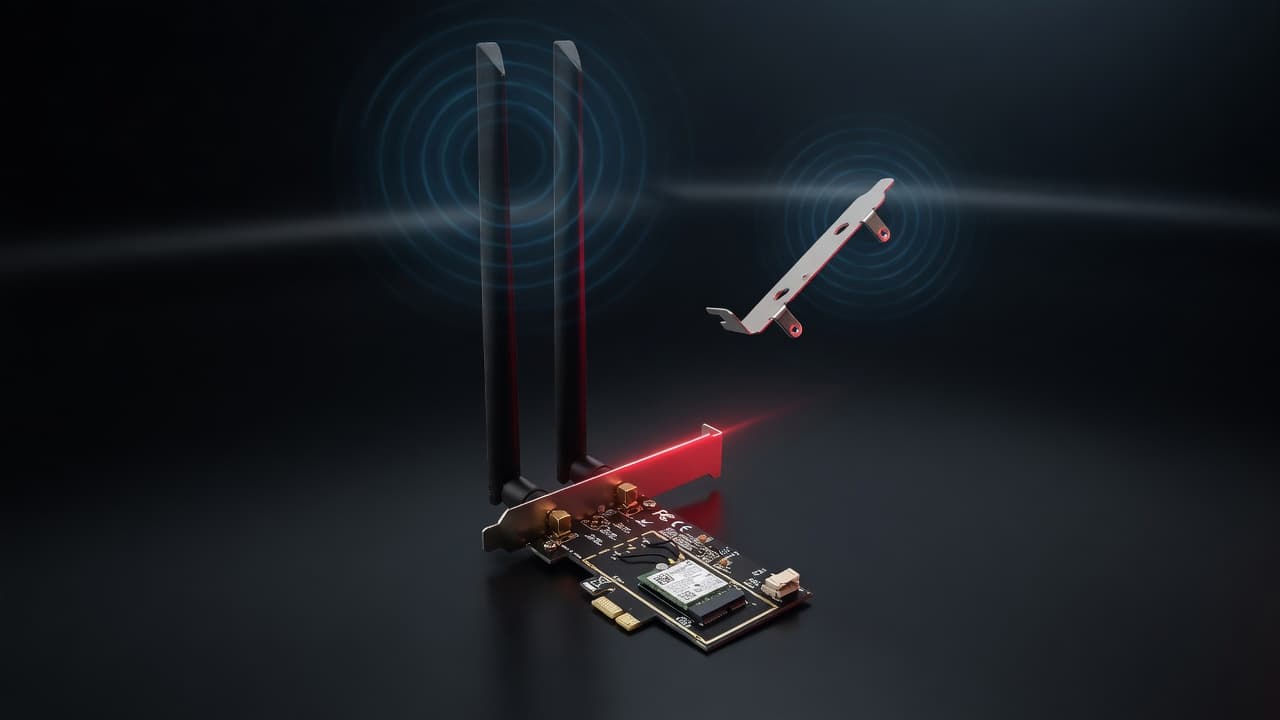 MTS-PCIEW1200BT4PRO — WiFi dual band y Bluetooth en PC de escritorio