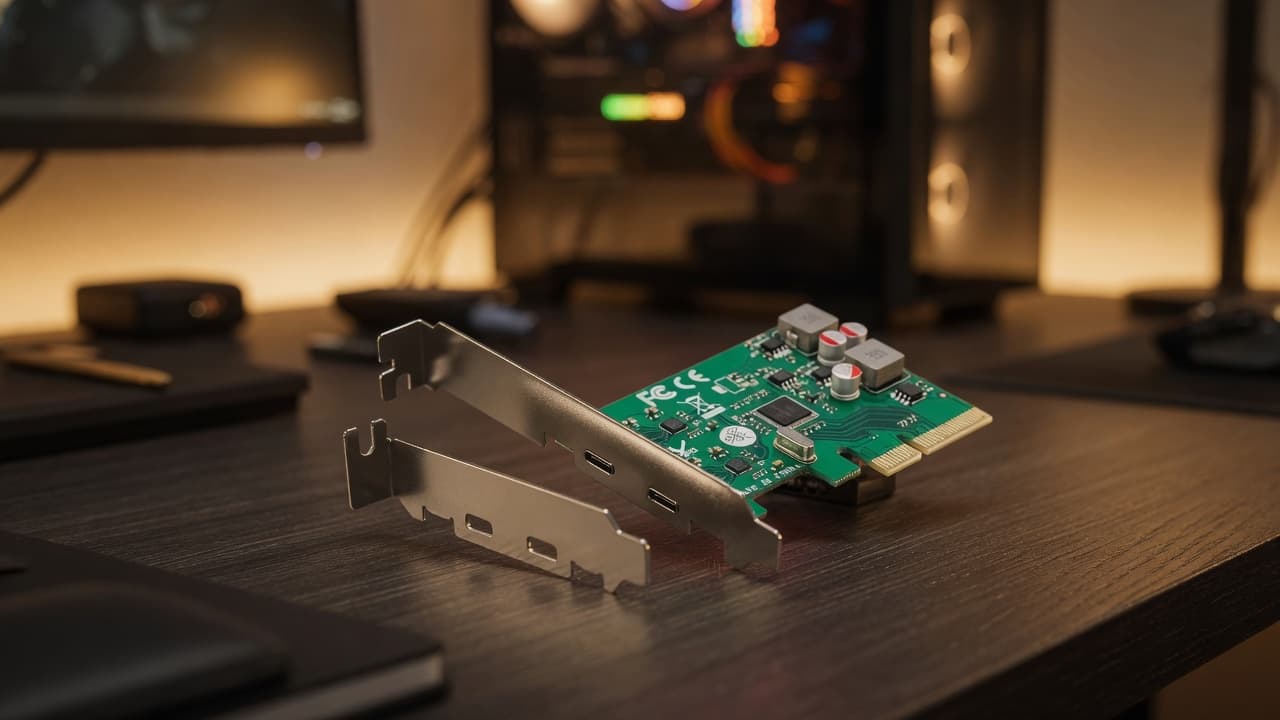 MTS-PCIEX4USBC — expansión USB-C AMITOSAI