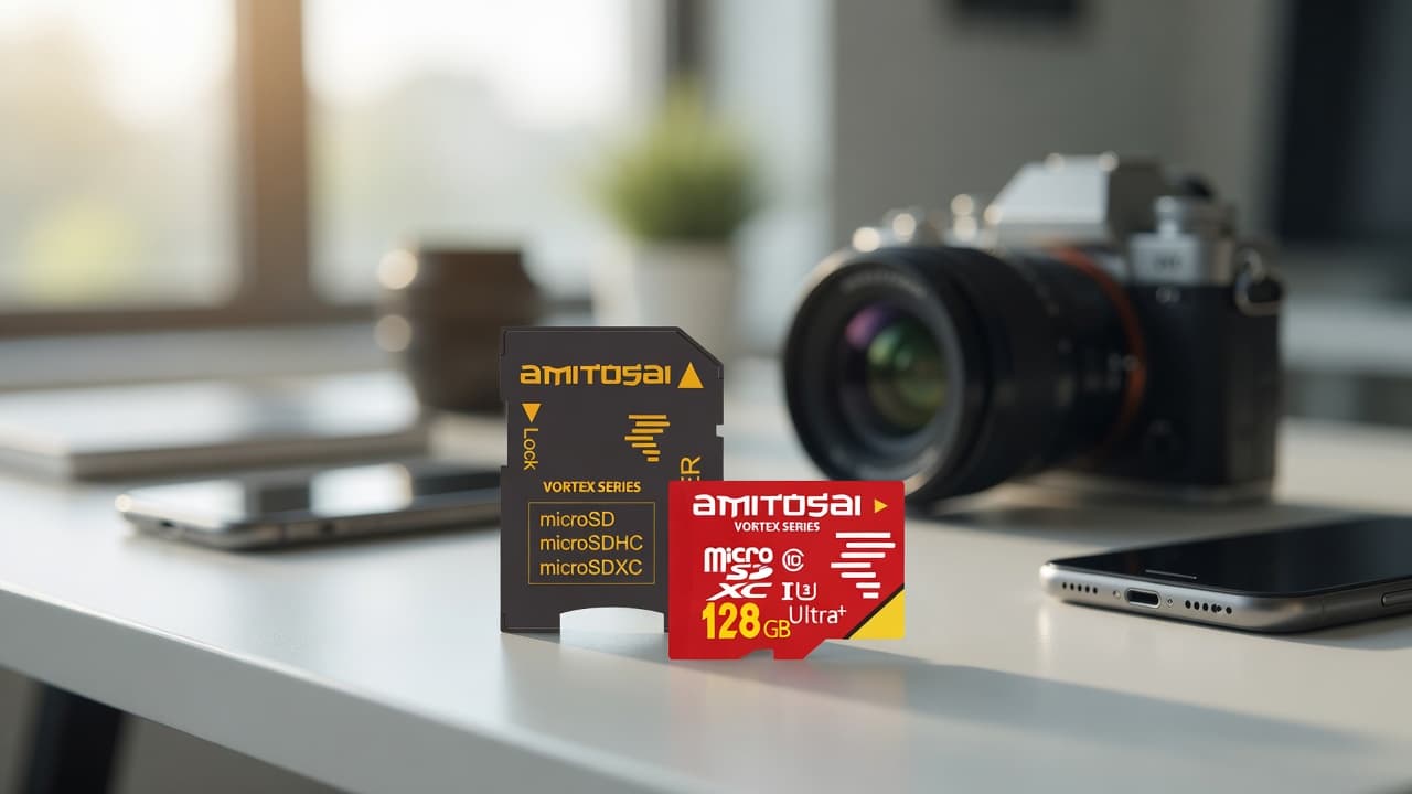 MTS-ROCKET128GB — microSD 128GB U3 para fotos y video 4K