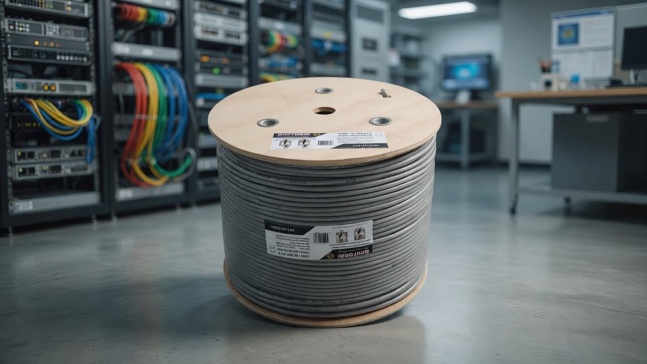 MTS-UTP6305I — bobina 305 m Cat 6 interior CCA para obra y cableado