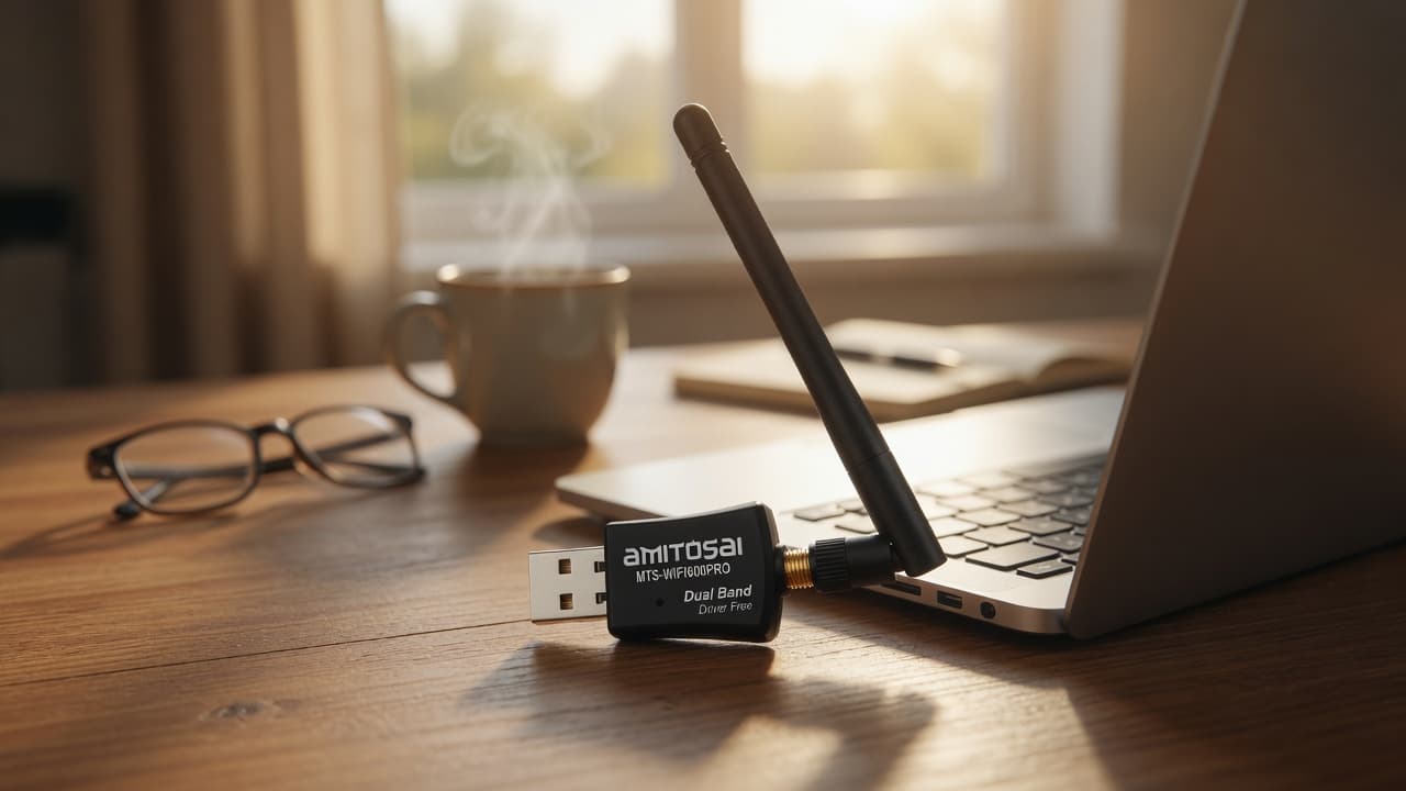 MTS-WIFI600PRO — WiFi USB AMITOSAI con garantía en Argentina