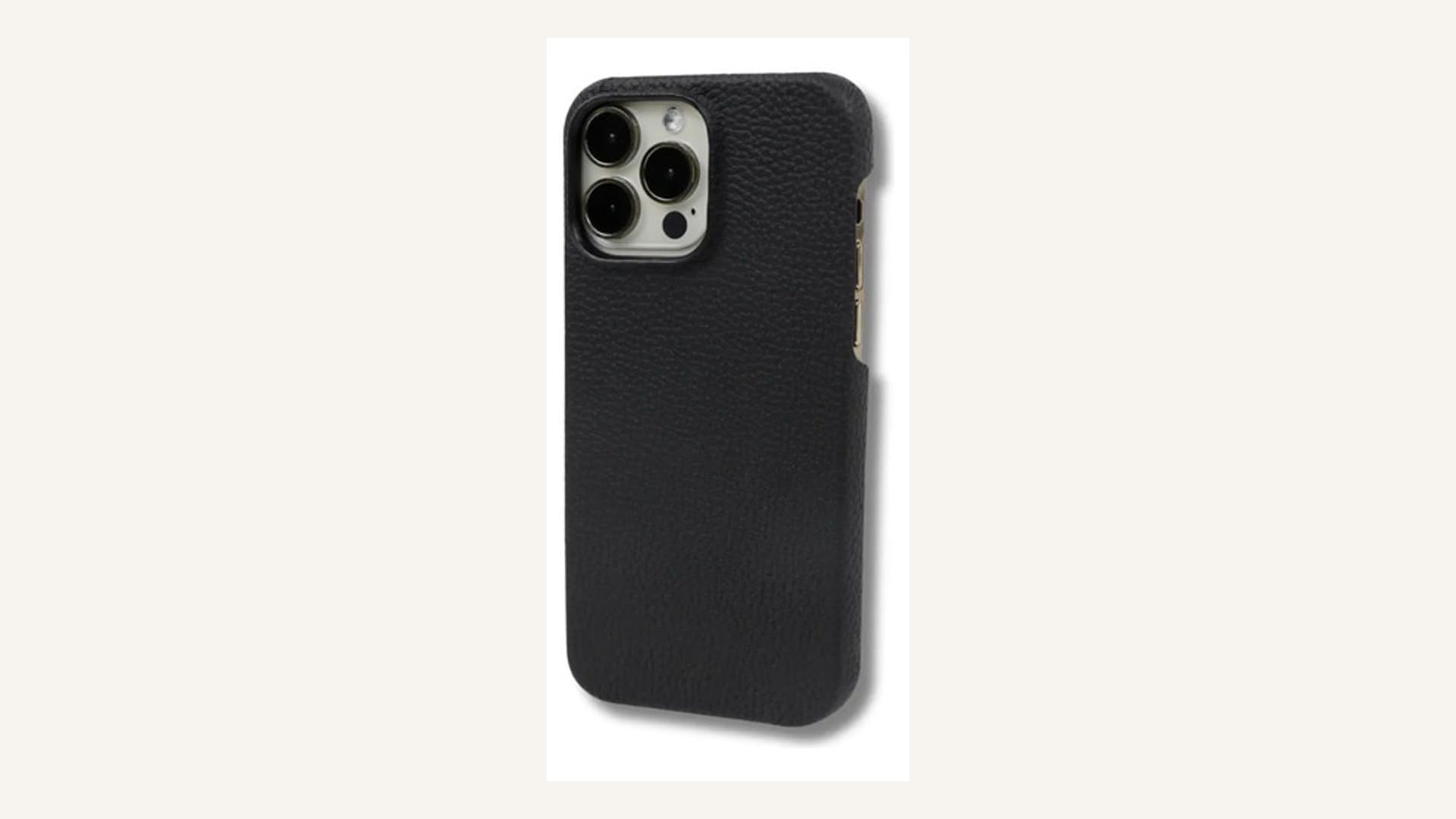 VITO-I14C — cuero negro premium al atardecer