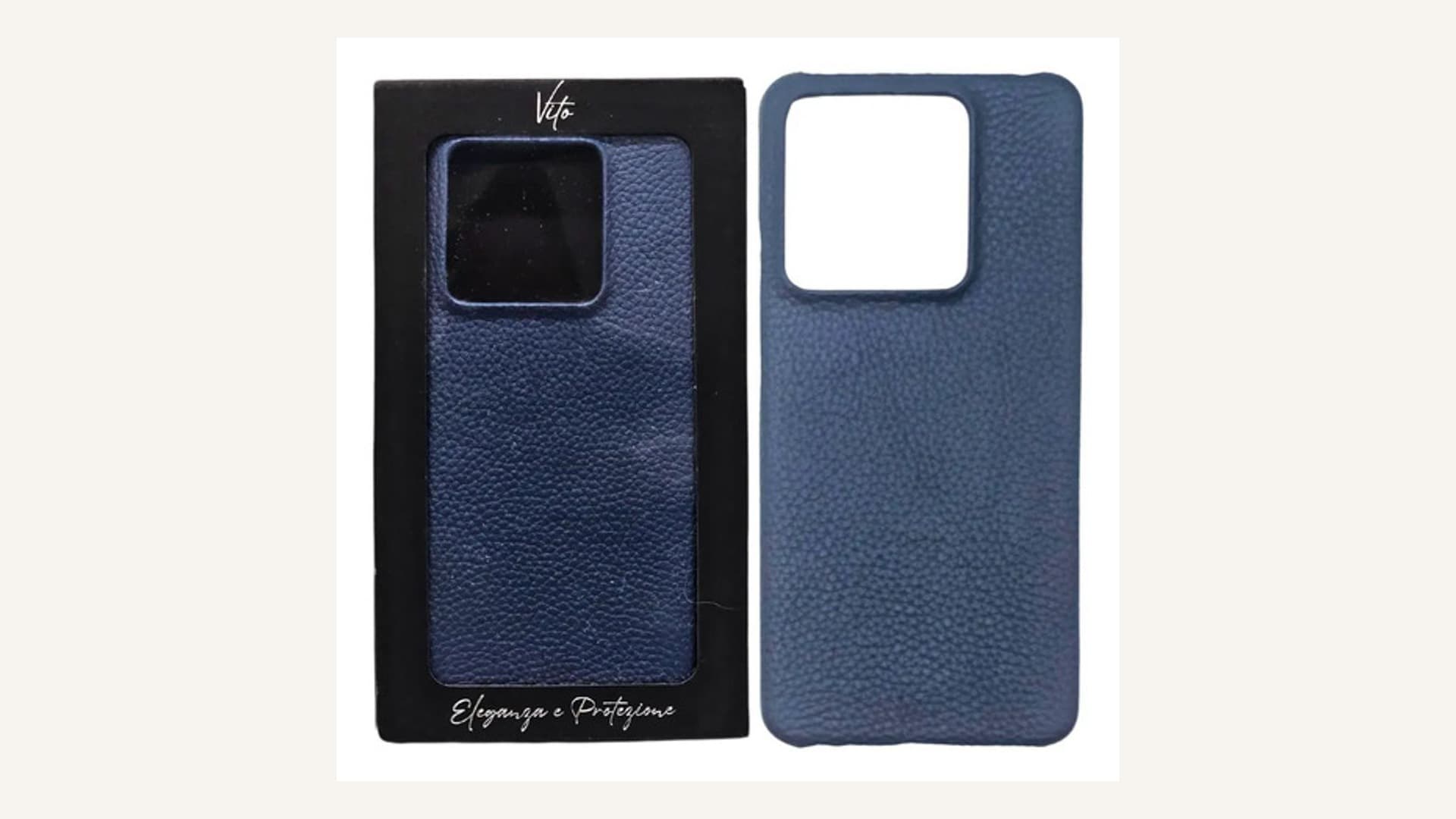 VITO-NOTE13-5G Pure Black — look premium de cuero