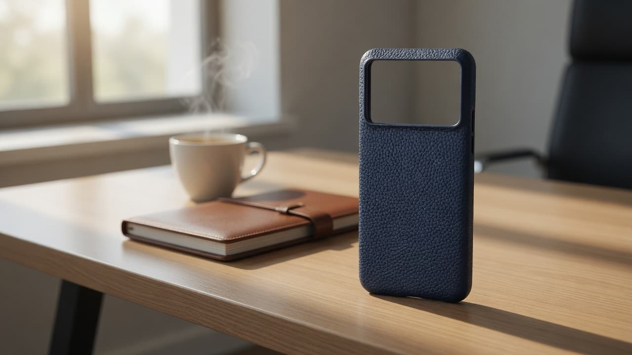 VITO-POCOX6PRO Midnight Blue — escritorio y día a día