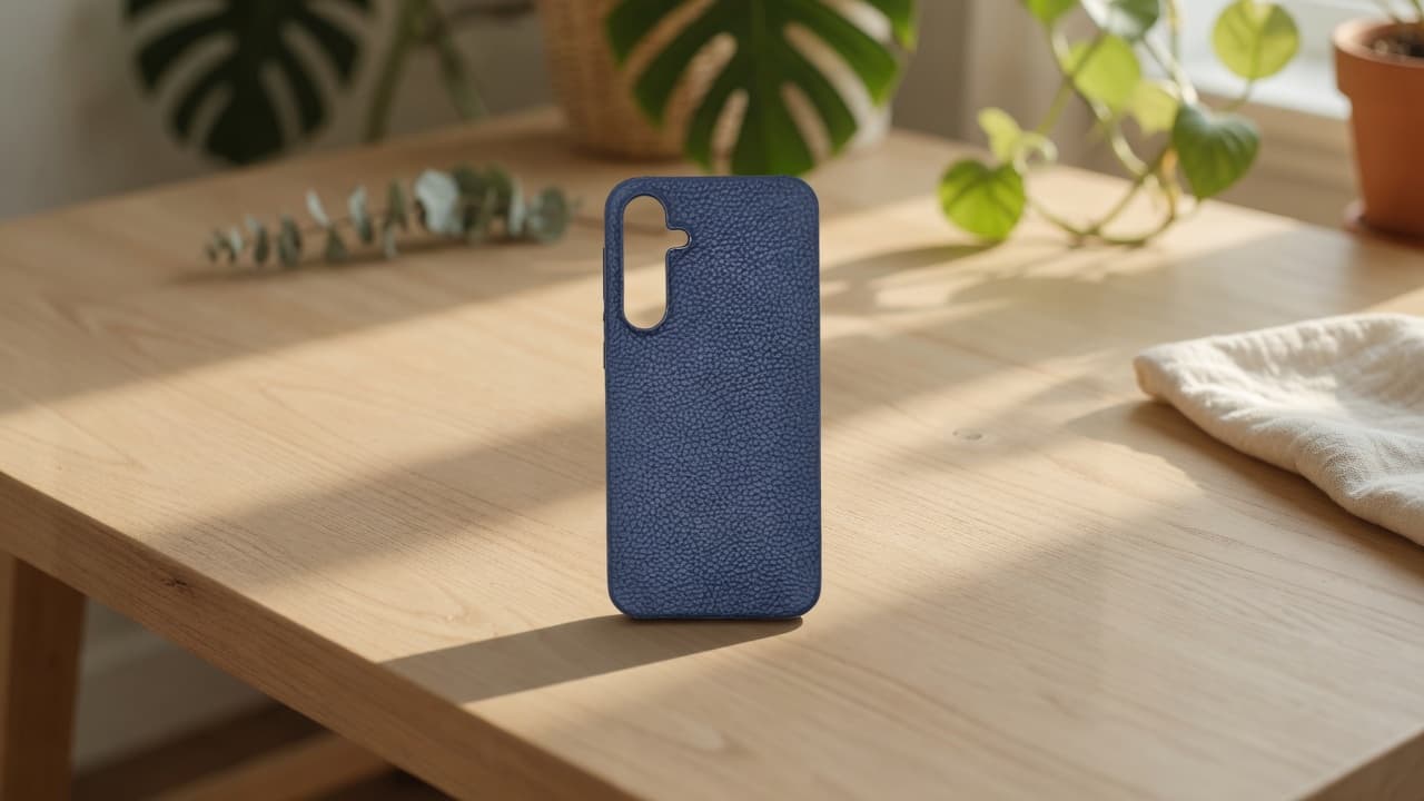 VITO-SAM-A55 Midnight Blue — escritorio y café