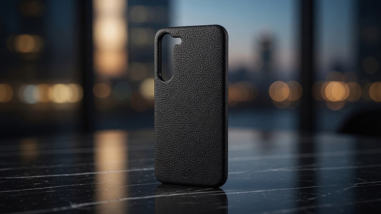 VITOS23C — cuero negro natural premium