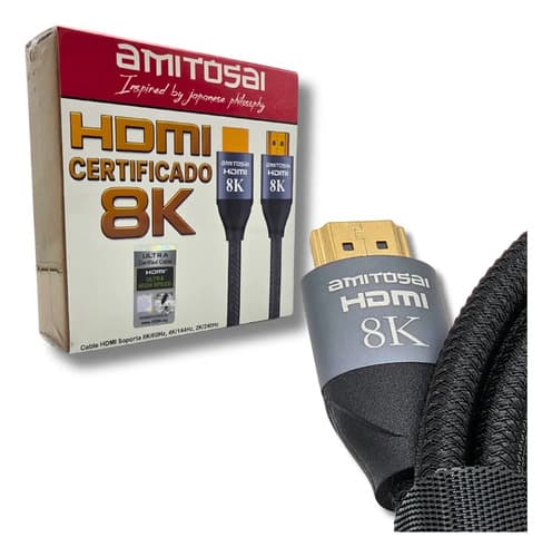 Cable HDMI 1,5 m certificado 8K AMITOSAI MTS-8K150