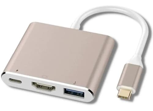 MTS-DOCK31 — docking AMITOSAI 3 en 1 HDMI, USB 3.0 y PD (producto solo)