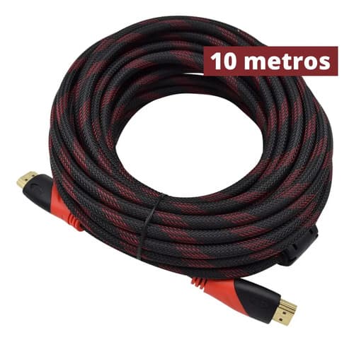 MTS-HDMI1410 — cable HDMI 1.4 mallado 10 m AMITOSAI (producto solo, 10 metros)