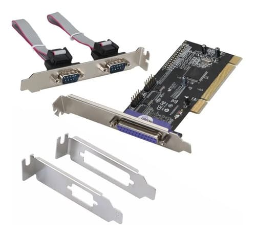 MTS-PCI2S1P — 2× DB9 RS-232 + 1× DB25 paralelo AMITOSAI (producto solo)