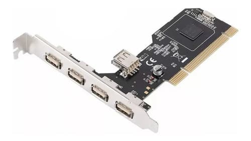 MTS-PCI4USB — placa PCI 4 puertos USB externos + 1 interno (producto solo)