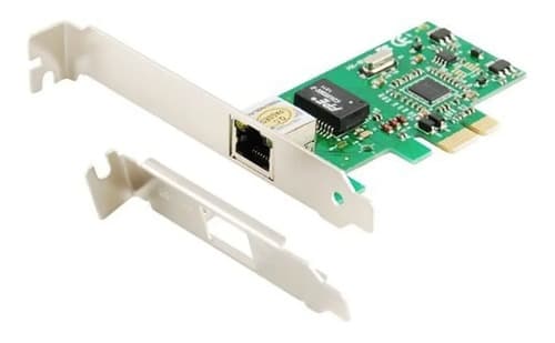 MTS-PCIELAN — placa de red PCIe a LAN RJ45 100 Mbps AMITOSAI con bracket low profile (producto solo)
