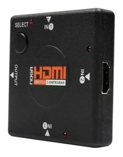 Switch HDMI 3 entradas 1 salida 1080p AMITOSAI MTS-SWHDI13