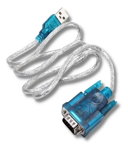 MTS-USB2303SERIAL — adaptador USB a RS232 carcasa azul translúcida (producto solo)