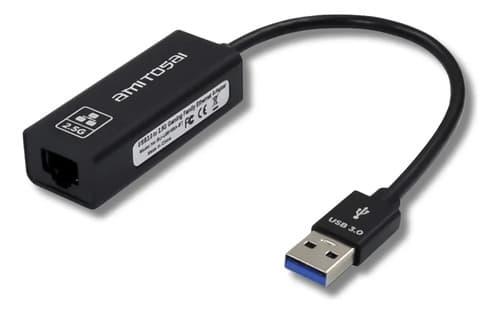 MTS-USB3LANPRO — adaptador USB 3.0 a LAN 2.5G AMITOSAI (producto solo)